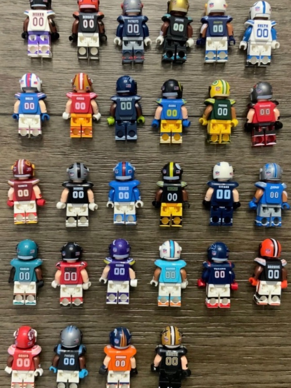 26 Piece NFL Lego Mini Figures